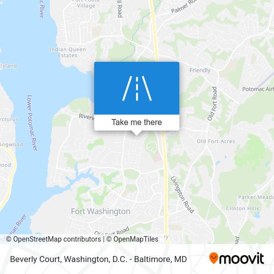Beverly Court map