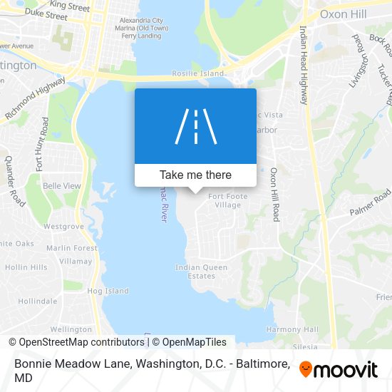Mapa de Bonnie Meadow Lane