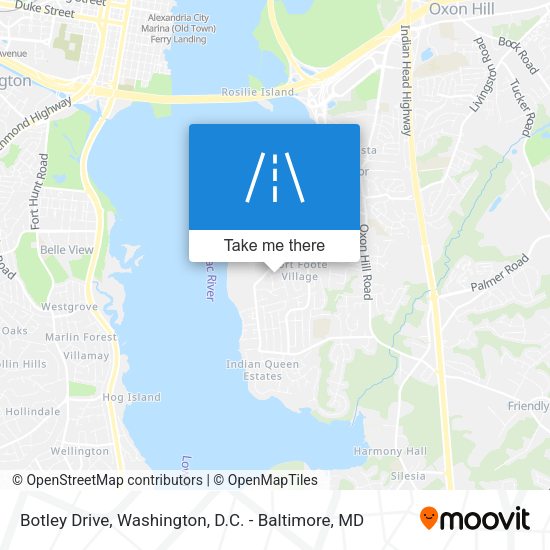 Mapa de Botley Drive