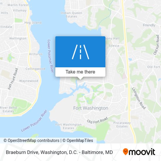 Braeburn Drive map
