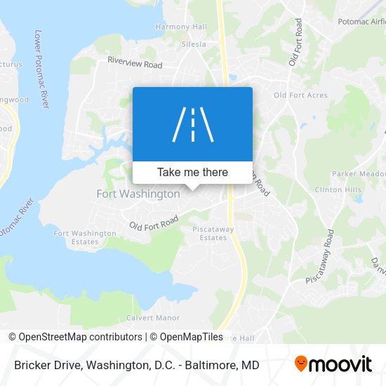 Bricker Drive map