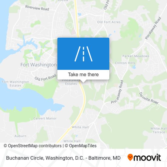 Mapa de Buchanan Circle