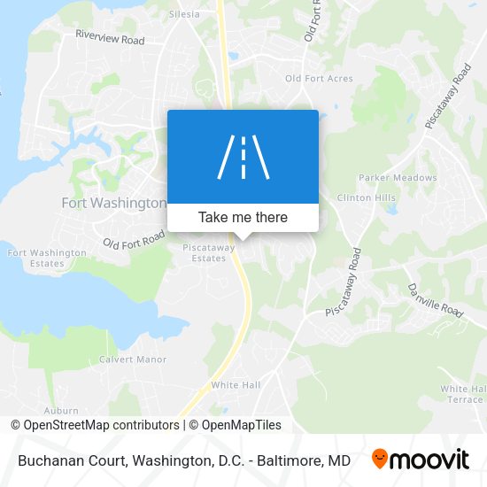 Buchanan Court map