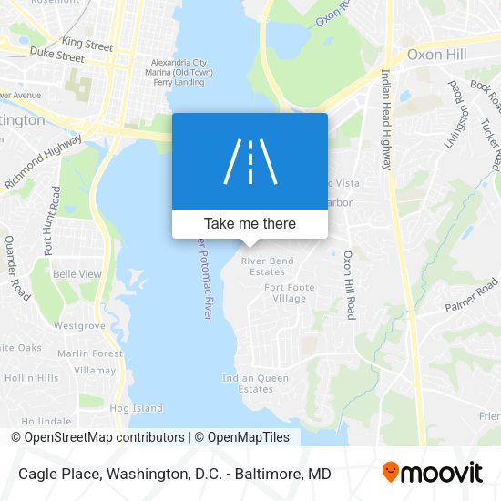Cagle Place map
