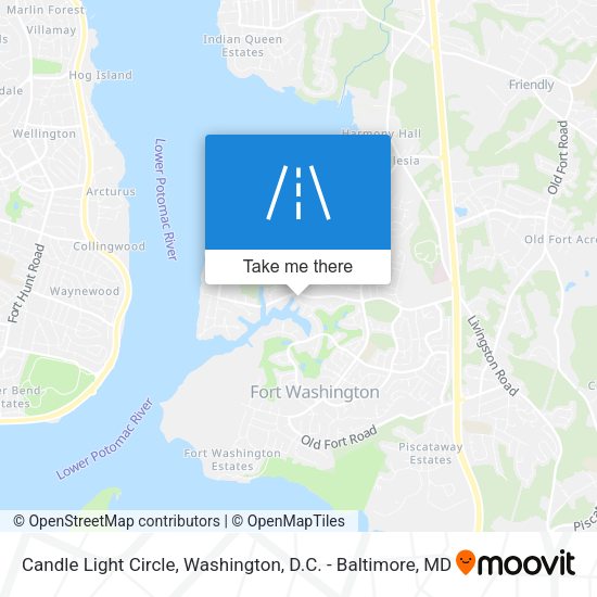 Candle Light Circle map
