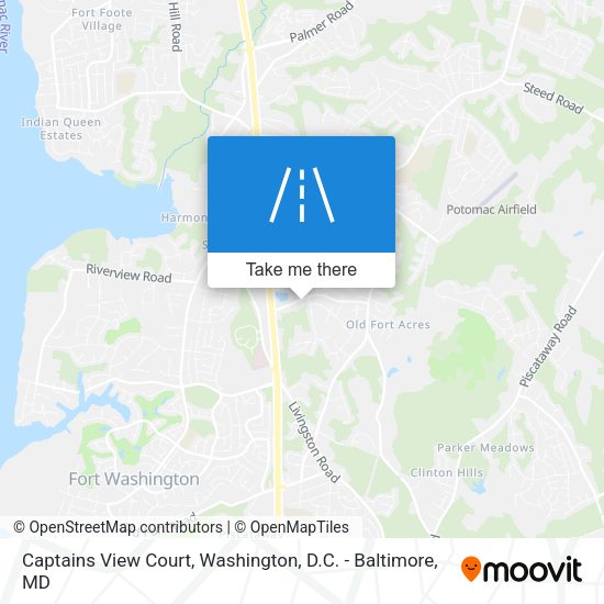 Captains View Court map