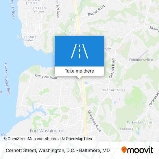 Cornett Street map