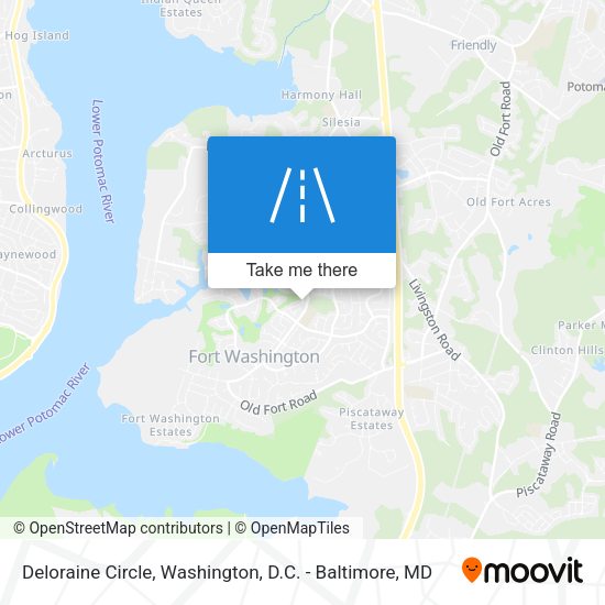 Deloraine Circle map