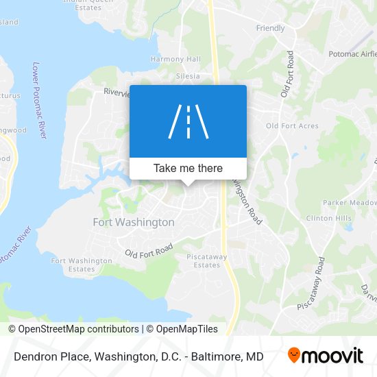 Dendron Place map