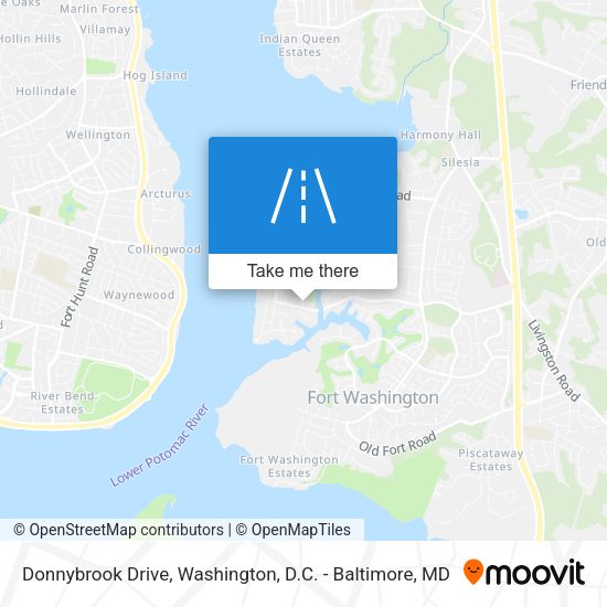 Donnybrook Drive map