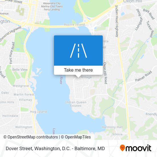 Mapa de Dover Street