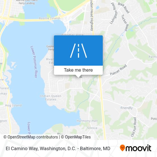 Mapa de El Camino Way