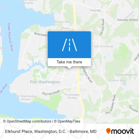 Elkhurst Place map