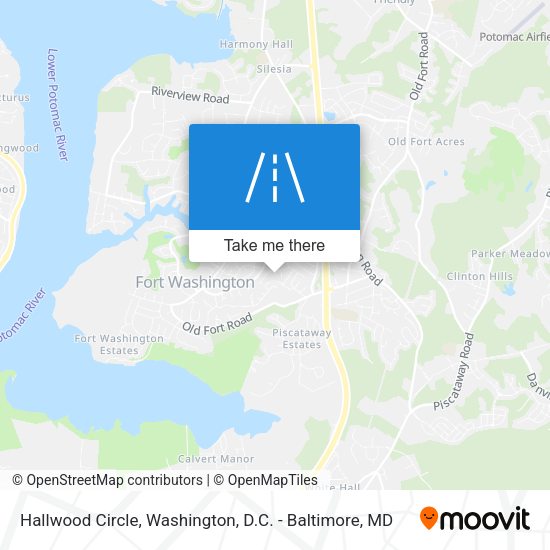 Hallwood Circle map