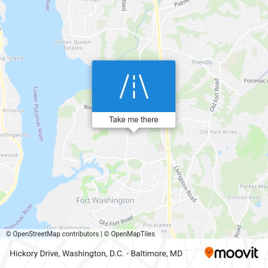 Hickory Drive map