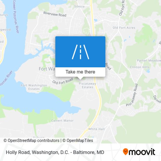 Mapa de Holly Road