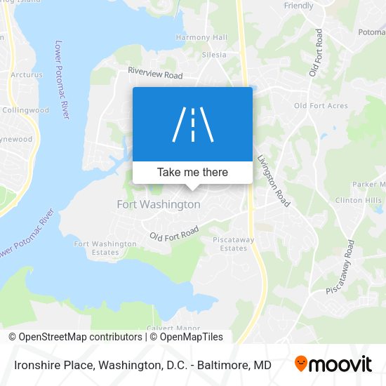 Ironshire Place map
