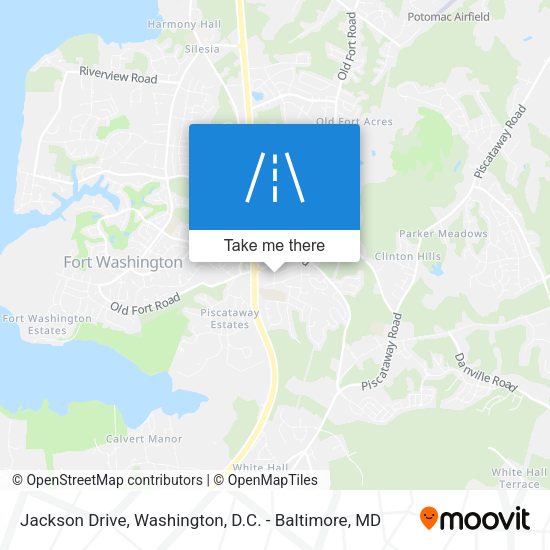 Jackson Drive map