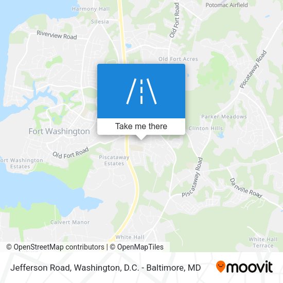Mapa de Jefferson Road
