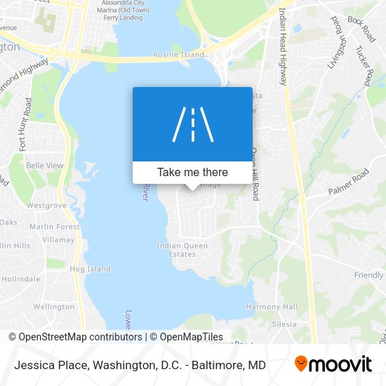 Mapa de Jessica Place