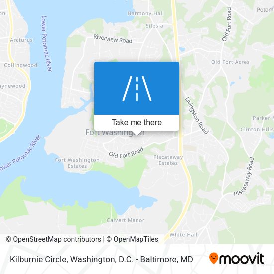Mapa de Kilburnie Circle
