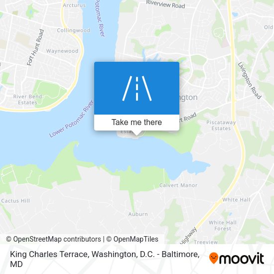 Mapa de King Charles Terrace