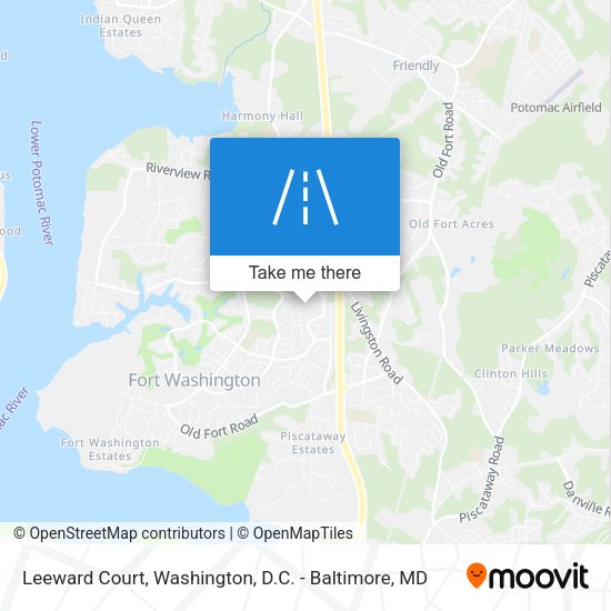 Leeward Court map