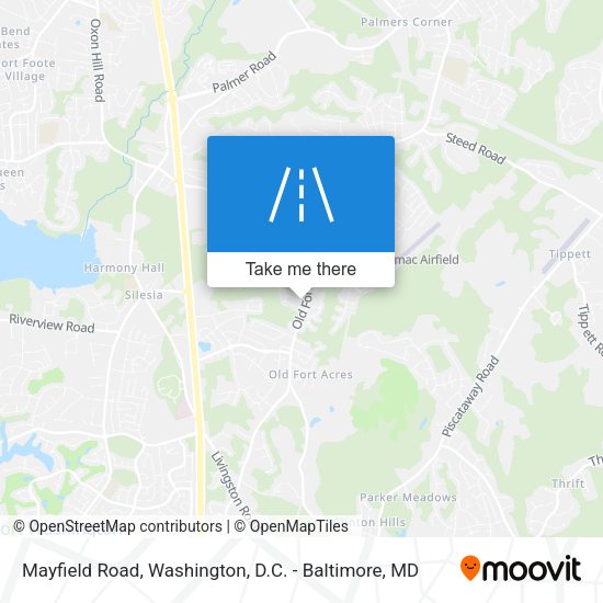 Mapa de Mayfield Road