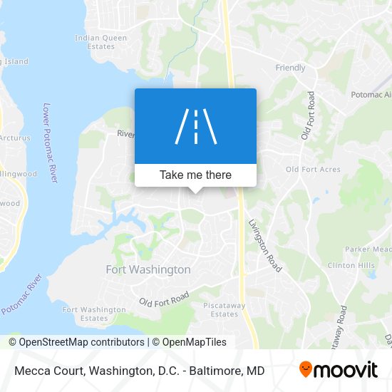 Mecca Court map