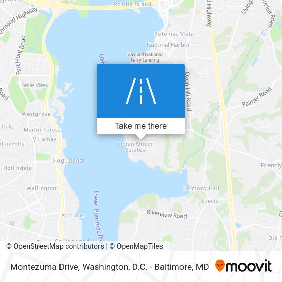 Mapa de Montezuma Drive