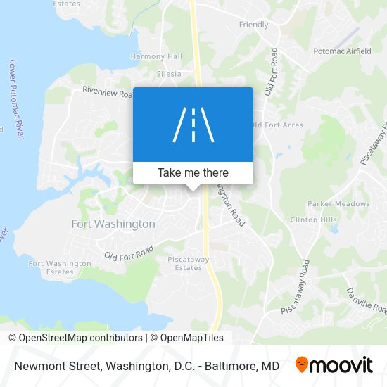 Newmont Street map