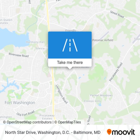North Star Drive map