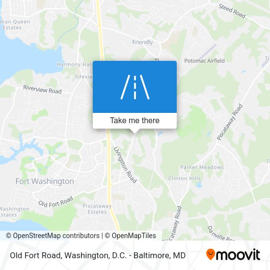 Mapa de Old Fort Road