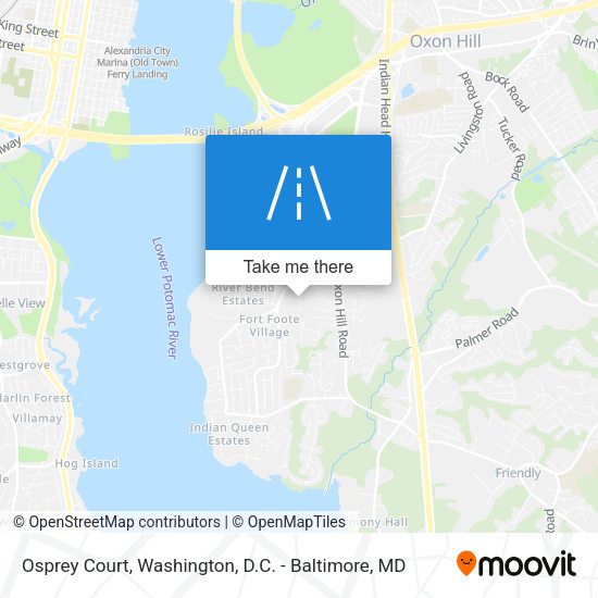Mapa de Osprey Court