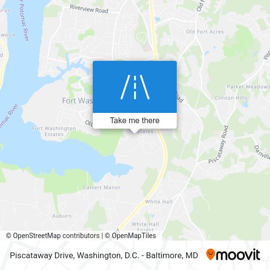 Mapa de Piscataway Drive