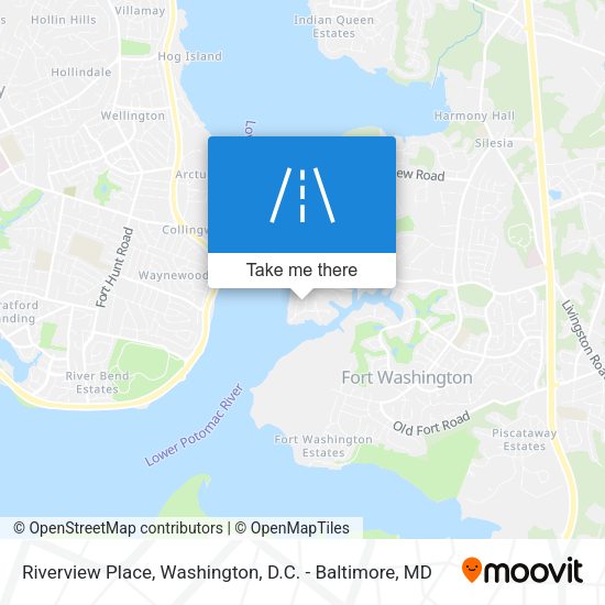 Mapa de Riverview Place