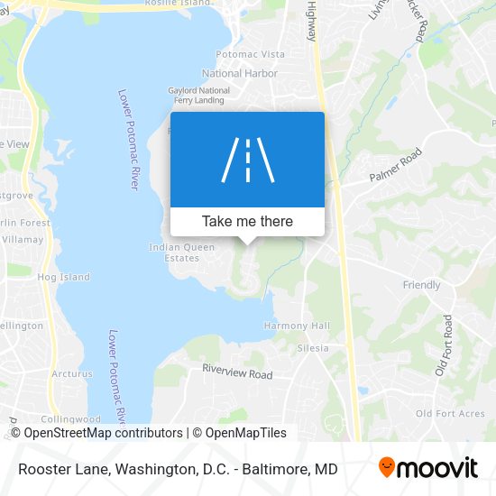 Rooster Lane map
