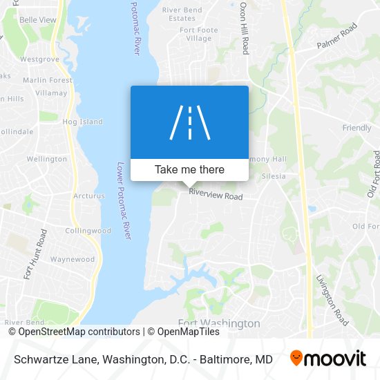 Mapa de Schwartze Lane