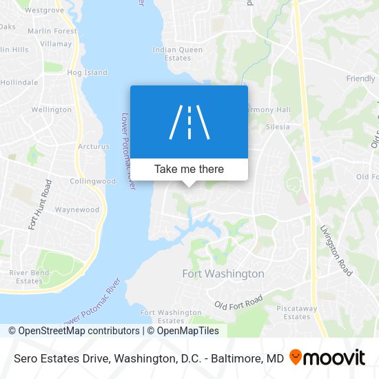 Mapa de Sero Estates Drive
