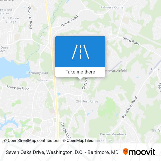 Seven Oaks Drive map