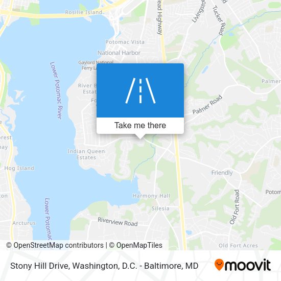 Mapa de Stony Hill Drive