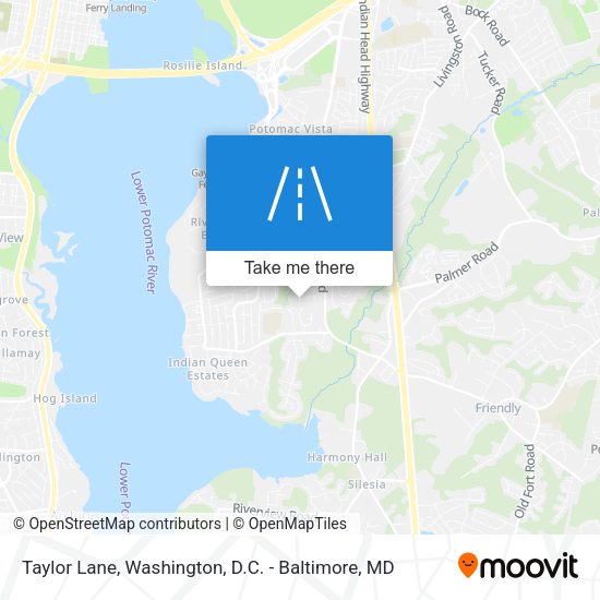 Taylor Lane map
