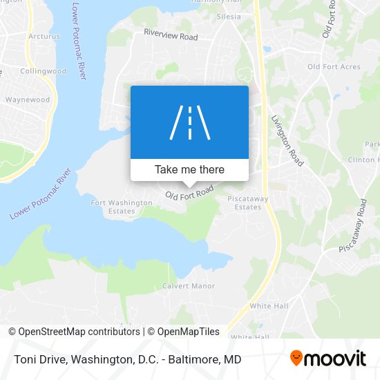 Mapa de Toni Drive