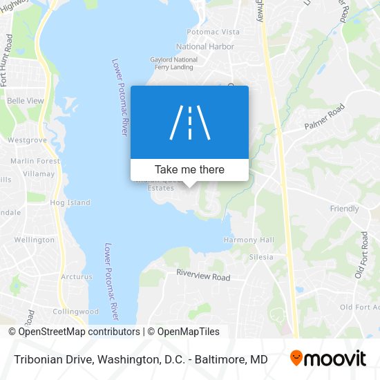 Tribonian Drive map
