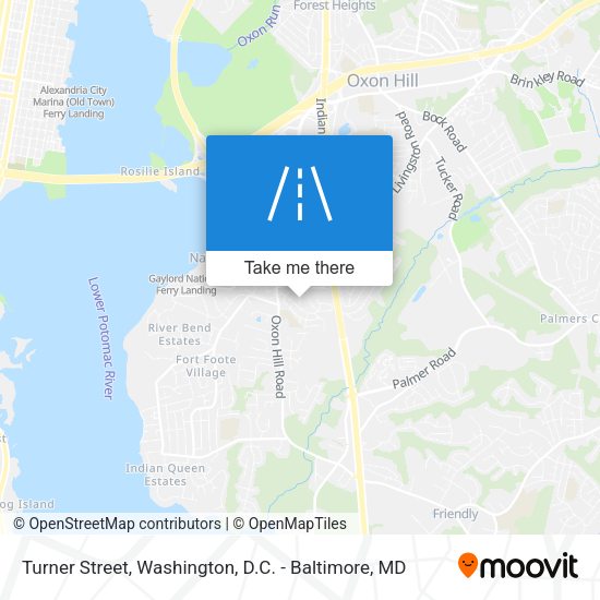 Mapa de Turner Street