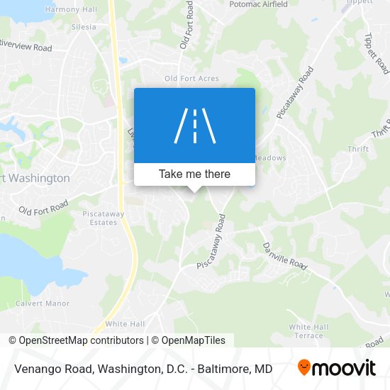 Venango Road map