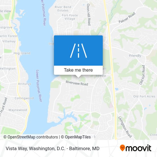 Mapa de Vista Way