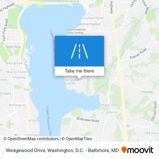 Wedgewood Drive map