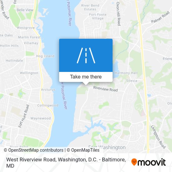 Mapa de West Riverview Road