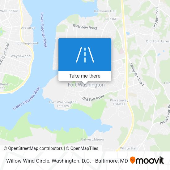 Willow Wind Circle map